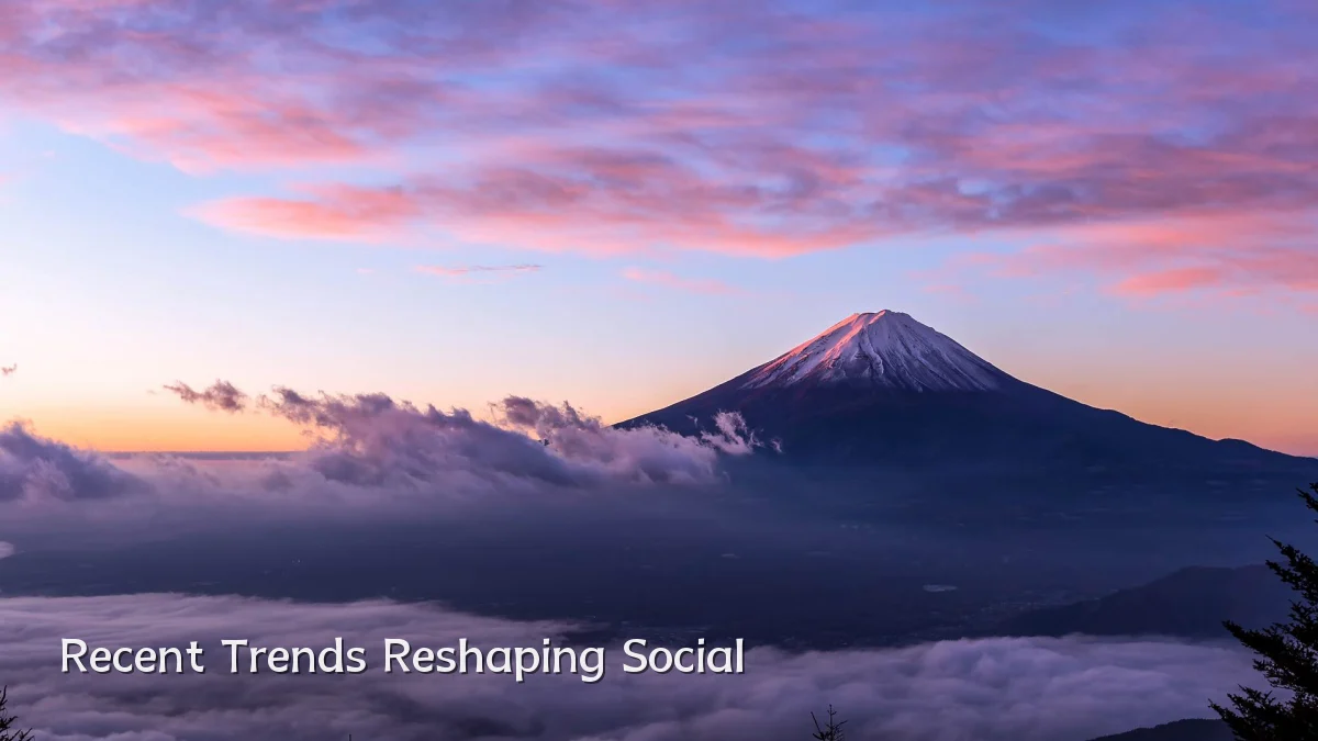 Recent Trends Reshaping Social